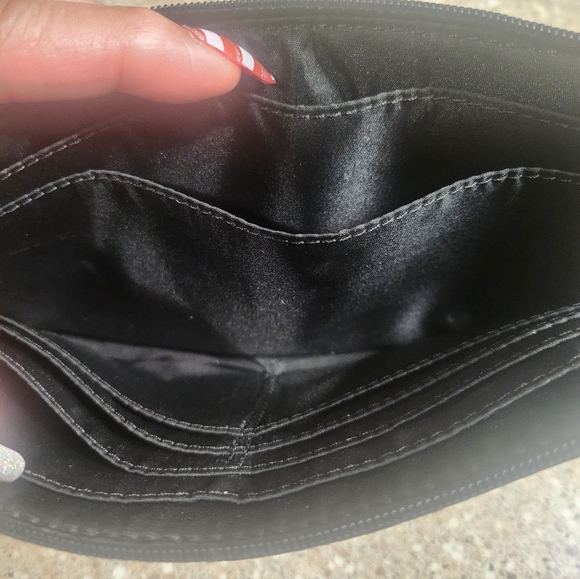 Coach Shiny Black Leather Wristlet EUC - Picture 11 of 16